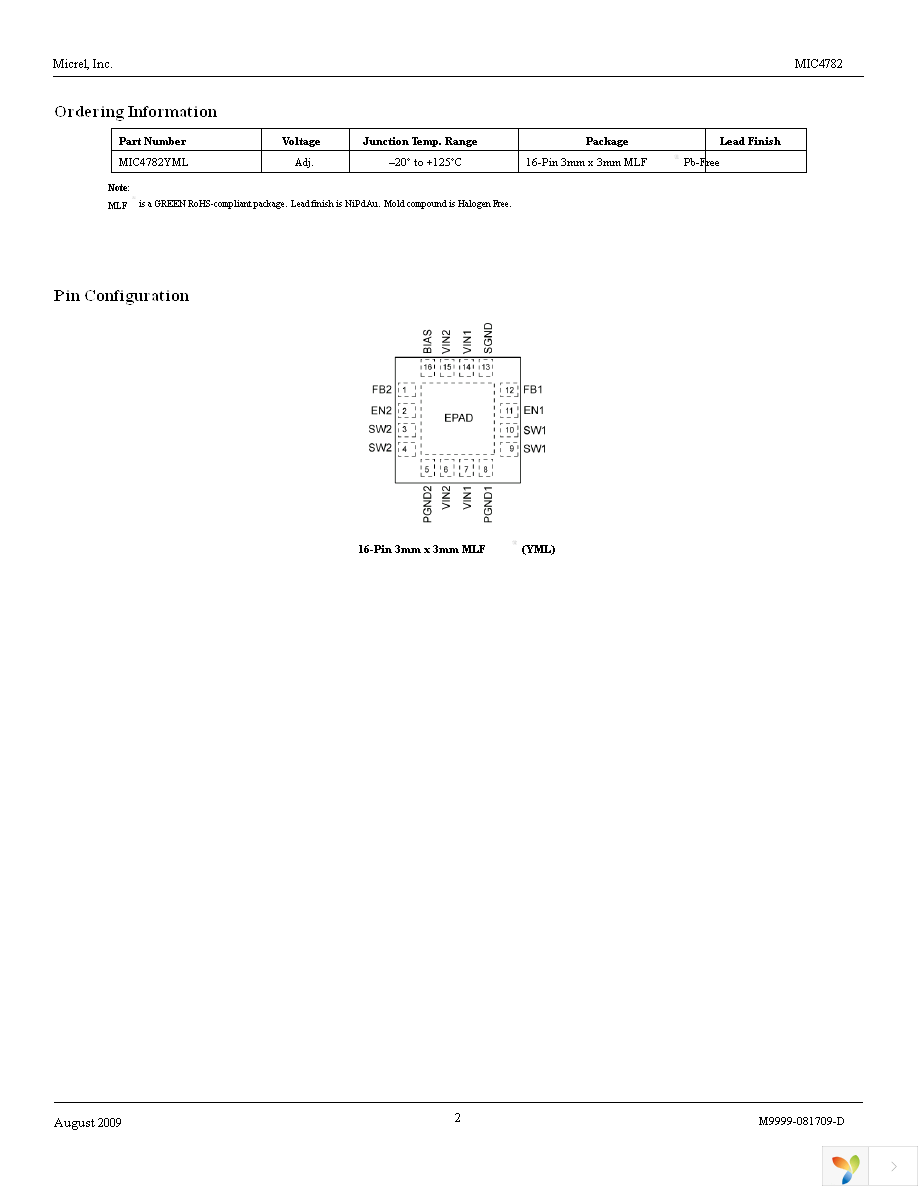 MIC4782YML TR Page 2